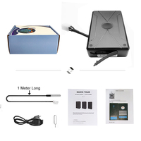 CJGPS CJ280 4G LTE GSM GPRS 12000mah Traceur GPS portable antivol avec capteur de température