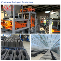 Machine de fabrication de blocs de béton hydraulique entièrement automatique QT5-15, machine de fabrication de briques creuses en ciment, machine de fabrication de blocs de pavage emboîtables