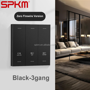 Interruptor Doméstico Inteligente Padrão do Reino Unido com Suprimentos Elétricos Zigbee & Tuya Luz SPKM Moderno IP66 Produtos Classificados Wall Interruptor - Product Image 6