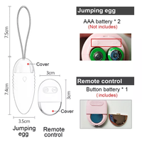 Nouveauté : Vibrateur G-Spot pour femmes en silicone électrique, étanche, pour œufs vibrants, sextoys pour adultes, femmes