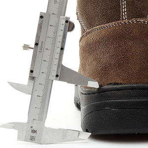 Men's Winter Snow Boots Suede Cowhide Mid-Heel Warm <b>Wool</b> Lining Durable Outdoor Boots - Product Image 3