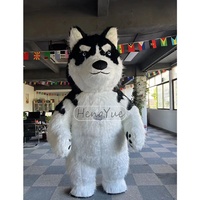 Costume de mascotte gonflable personnalisé Hengyue, plusieurs couleurs, rose, jaune, oie, canard, pour la publicité, les événements en plein air, les fournitures de fête
