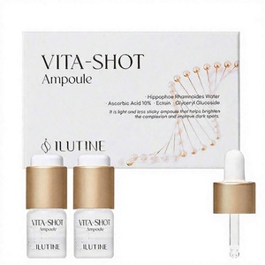 Ampolla Líquida Iluminadora, Blanqueadora y Antienvejecimiento con Glicerina, Ácido Hialurónico y Vitamina C Estabilizada para un Rostro Radiante, de Rápida Absorción - Product Image 1