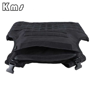 معدات وقاية قابلة للتعديل ماركة KMS الخاصة صدرية قتالية تكتيكية ثقيلة صدرية حمل تكتيكية برباط أسود - Product Image 4