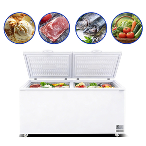Congélateur horizontal haute performance - Réfrigérateur commercial <span class=keywords><strong>grande</strong></span> capacité avec portes solides verrouillables pour usage en supermarché - Product Image 2