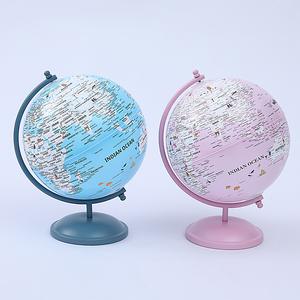 Globo Terrestre Rotante con Illuminazione per l'Insegnamento della Geografia e Decorazione - Product Image 1