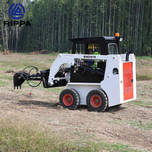 Tuintransporter Hydraulische Mini Dumper Zelfladende Schop/Rupsdumper Skid Stuurlader - Product Image 3