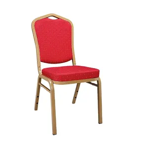 Throne king hotel banquet dining chairs with metal frame