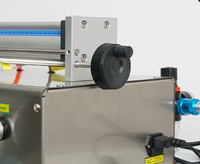 Machine de remplissage verticale semi-automatique électrique efficace et durable avec moteur, sans fuite, pour aliments et boissons