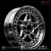 Jantes forgées sur mesure Beadlock pour course de dragster 17x4.5 17x6.5 18x5 18x6.5, chromées, 6x135 6x139.7 pour camions de dragster F150 Silverado