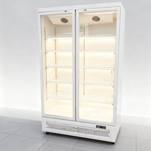 Equipo de Refrigeración Comercial para Exhibición de Carne <span class=keywords><strong>Horizontal</strong></span>, Refrigerador de Exhibición para Restaurante, Enfriador con Puerta de Vidrio de 2 Puertas, LED Mecánico - Product Image 6