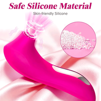 Vente en gros de vibrateurs rechargeables par USB, 7 niveaux de succion, stimulateur de succion clitoridienne, produits pour adultes, masseur clitoridien pour femmes