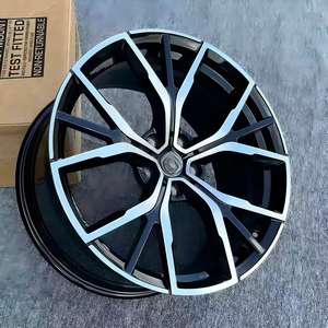 Ruedas Xinlin de 17, 18 y 19 Pulgadas con Acabado Negro Mecanizado para <span class=keywords><strong>BMW</strong></span> G30 G31 530E 540I <span class=keywords><strong>540E</strong></span>, 5X112 5X120, para Autos de Pasajeros - Product Image 1