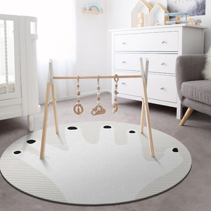 Tappetino in lana antiscivolo e antimacchia <span class=keywords><strong>per</strong></span> soggiorno e Area giochi <span class=keywords><strong>per</strong></span> bambini tappeto moderno intaglio con pistola fatta a mano <span class=keywords><strong>per</strong></span> bambini - Product Image 1