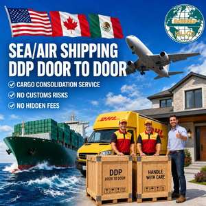 Agente de Aduanas Más Económico en Ciudad de México, Envío Marítimo y Aéreo DDP Puerta a Puerta, Agente en EE. UU., Canadá y China, Sin Tarifas Ocultas, Agente Transitario - Product Image 1
