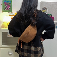 Sac banane décontracté de créateur de mode avec fermeture éclair, sac bandoulière de luxe antivol, sac banane décontracté de sport, sac de poitrine tendance avec logo
