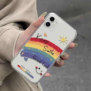 <span class=keywords><strong>Cover</strong></span> antiurto trasparente simpatica bambini e ragazze Anime pittura <span class=keywords><strong>coppia</strong></span> custodia <span class=keywords><strong>per</strong></span> telefono iPhone 15 Pro Max nuova cassa del telefono - Product Image 6