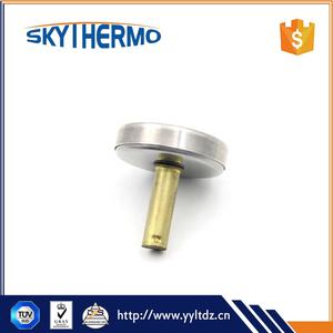 Thermomètre industriel à cadran pour eau chaude, à connexion arrière, en acier inoxydable 304, bimétallique - Product Image 5