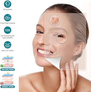 Vaporisateur facial nano KSKIN électrique à l'ozone, nourrissant, nettoyant en profondeur, éclaircissant, portable, pour spa, salon, voiture, extérieur, best-seller - Product Image 2