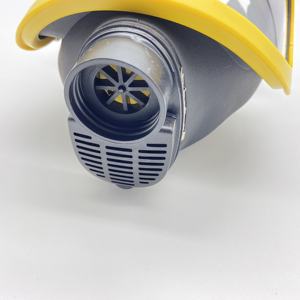 V6900 masker <span class=keywords><strong>Gas</strong></span> wajah penuh, Respirator pemurni udara bertenaga <span class=keywords><strong>MF14</strong></span> dengan koneksi benang 40mm untuk manufaktur bahan kimia - Product Image 5