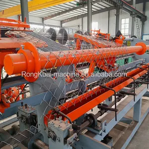 High Speed Production Full Automatic Cyclone Wire Mesh Chain Wire Fence Making Machine