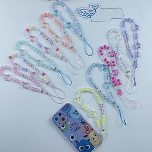 Cordon de téléphone personnalisable, styles variés, plusieurs couleurs, sangle de téléphone à suspendre, dragonne en polyester, universel pour tous les téléphones - Product Image 1