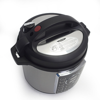 Vente en gros d'autocuiseur électrique intelligent en acier inoxydable 6L Cuiseur à riz numérique pour usage domestique et commercial certifié CE/ROHS