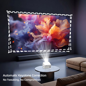 Mini projecteur vidéo intelligent Topleo pour la maison, portable, Android 14, cinéma 4K, home cinéma avec haut-parleur intégré, Wifi, projecteur LED - Product Image 3