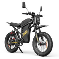 Vélo électrique tout-terrain Bopzin 3000W 60V 35Ah à suspension intégrale avec alarme antivol, moto électrique tout-terrain, VTT électrique