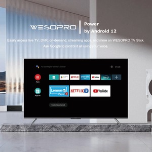 WESOPRO G2 Smart IPTV Dongle 4K Android <span class=keywords><strong>TV</strong></span> <span class=keywords><strong>Stick</strong></span> 2 Go de RAM 16 Go de ROM Wi-Fi 6 double bande 2,4 GHz 5,0 GHz avec télécommande BT ATV VS Fire <span class=keywords><strong>Mi</strong></span> - Product Image 3