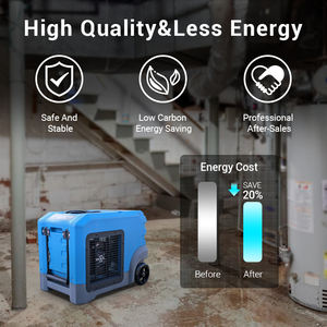 Deshumidificador Portátil LGR de Alto Rendimiento de 105 PPD para la Restauración de Daños por Agua - Product Image 4