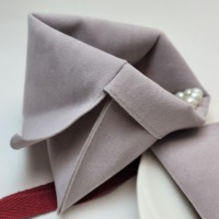 Sac enveloppe en velours recyclable personnalisé pour chapeaux, vêtements, livres - Emballage de luxe avec impression de logo, cadeau promotionnel