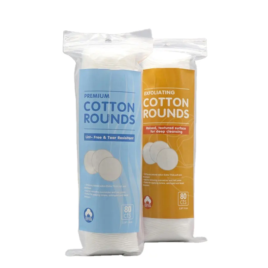 Kosmetische Watte pads Wollpads Wieder verwendbare Hautpflege Baumwoll reinigung Cotton pad