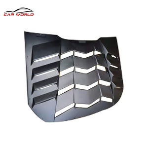 Car Rear <b>Window</b> Louvers Cover for 2013-2018 Auto Black Back <b>Window</b> <b>Covering</b> Systems Exterior Parts - Product Image 4