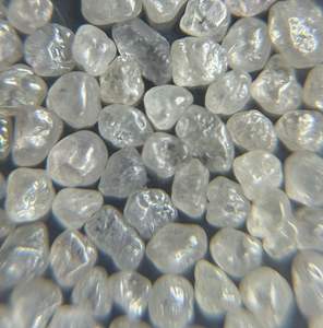 Diamant brut naturel non taillé blanc 5 carats, qualité technique, irrégulier, taille 40, pierre brute volumineuse pour la fabrication de bijoux, artisanat unique - Product Image 2