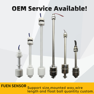 Sensor de Nivel de Agua de Acero Inoxidable de 125 mm Personalizado de Fábrica, Interruptor Magnético de Flotador, Nivel de Burbuja, Herramientas de Medición y Calibración - Product Image 4