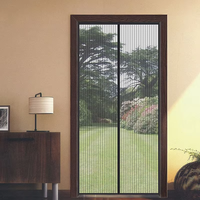 Moustiquaire magnétique moderne pour hôtel, en fibre de verre, anti-insectes, de haute qualité, garantie 3 ans, installation facile