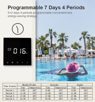 Comfurter Habitación inalámbrica Baja temperatura Alto límite 24V Modbus Ventana Ac Digital Hvac Remoto Shenzhen Ai Termostato inteligente