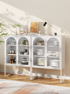 Hochwertiges Modernes Metall-<span class=keywords><strong>Sideboard</strong></span> Multifunktionaler Alkohol-Aufbewahrungsschrank für Hausbar, Küche und Wohnzimmer - Product Image 1