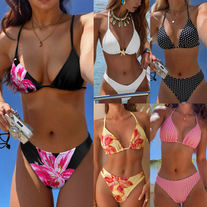 Nouveau maillot de bain deux pièces sexy à imprimé léopard, style européen et américain, pour le commerce extérieur, collection 2026 - Product Image 2