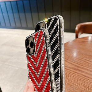 Bán Buôn Ốp Lưng Điện Thoại Cứng 2 Trong 1, Ốp Lưng Lấp Lánh Đính Kim Cương Giả Lấp Lánh Biểu Tượng Tùy Chỉnh Quảng Đông - Product Image 5