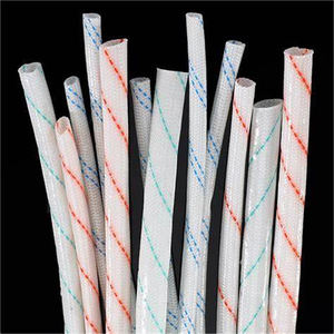 <span class=keywords><strong>Manchon</strong></span> tressé en fibre de verre revêtu de <span class=keywords><strong>PVC</strong></span> de protection de fil de Offre Spéciale matériau d'isolation de moteur basse tension 2715 <span class=keywords><strong>manchon</strong></span> en fibre de verre <span class=keywords><strong>PVC</strong></span> - Product Image 2