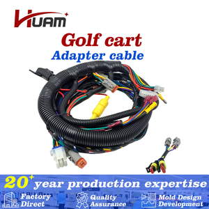 Harness Kabel Golf Cart untuk Club Car Precedent Gray Controller 1515-5201, Ganti OEM 103850301 dengan Adaptor MCOR 2 & 4 - Product Image 1