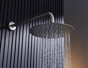 Luxus 2 Wege Badezimmer gebürstet Roségold Wand montage Badezimmer Dusche Set Dusche Wasserhahn Mixer Set mit Hand brause - Product Image 5