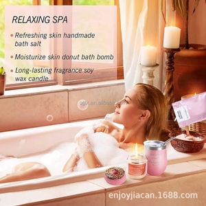 Set regalo per vacanze di lusso per Spa cesto rilassante personalizzato per la cura di sé personalizzato presto per i regali - Product Image 2