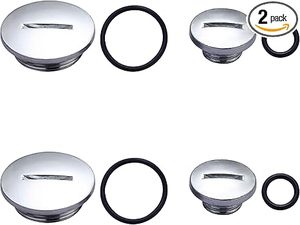 2 Tapas Laterales de Plástico de Alta Calidad para Estator de Motor Cuádruple 50-125 cc <span class=keywords><strong>ATV</strong></span> BMS Roketa Taotao SunL Coolster - Product Image 1