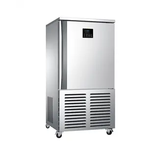 Deep Freezer Fast Chiller -45 Degree Fan Cooling Air Blast Freezer 2-15 trays for Food