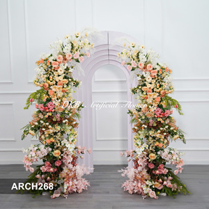 Vendita calda matrimonio fiori archi arche de toile de fond florale pour mariage finto arco floreale - Product Image 1