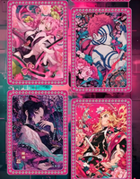 Kameng Creative Vol.3 DS Lovely Girl Metal Cards Japan Anime Waifu Collectible Cards Board Game Toys