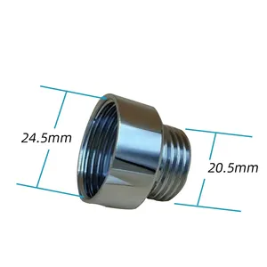 1/2 Female,3/4 Male Connector Washing Machine Water Filter Pipe Fitting Sets Stainless Steel Union Plastic Pipe
